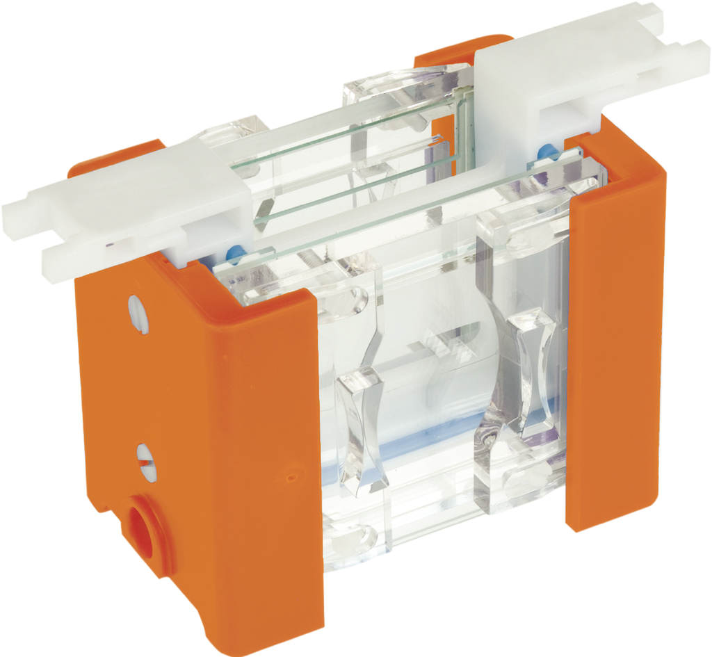 10 x 10cm notched glass plates, 2mm thick (pack of 2)