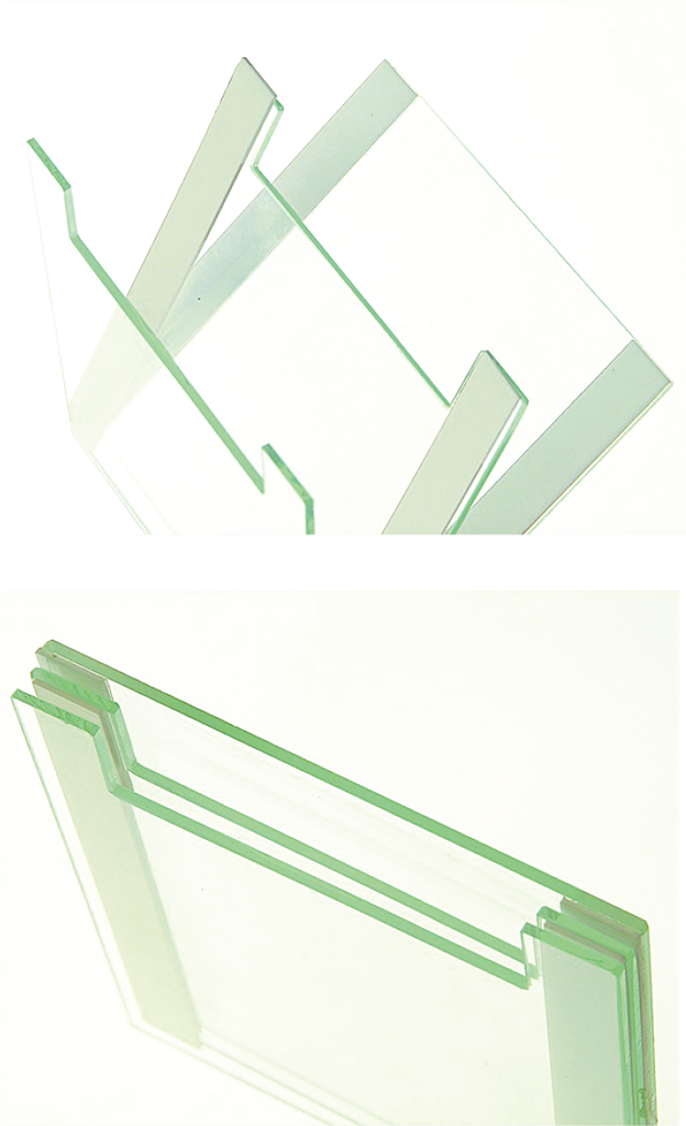 10 x 10cm plain glass plates with 0.75mm bonded spacers (pack of 2)